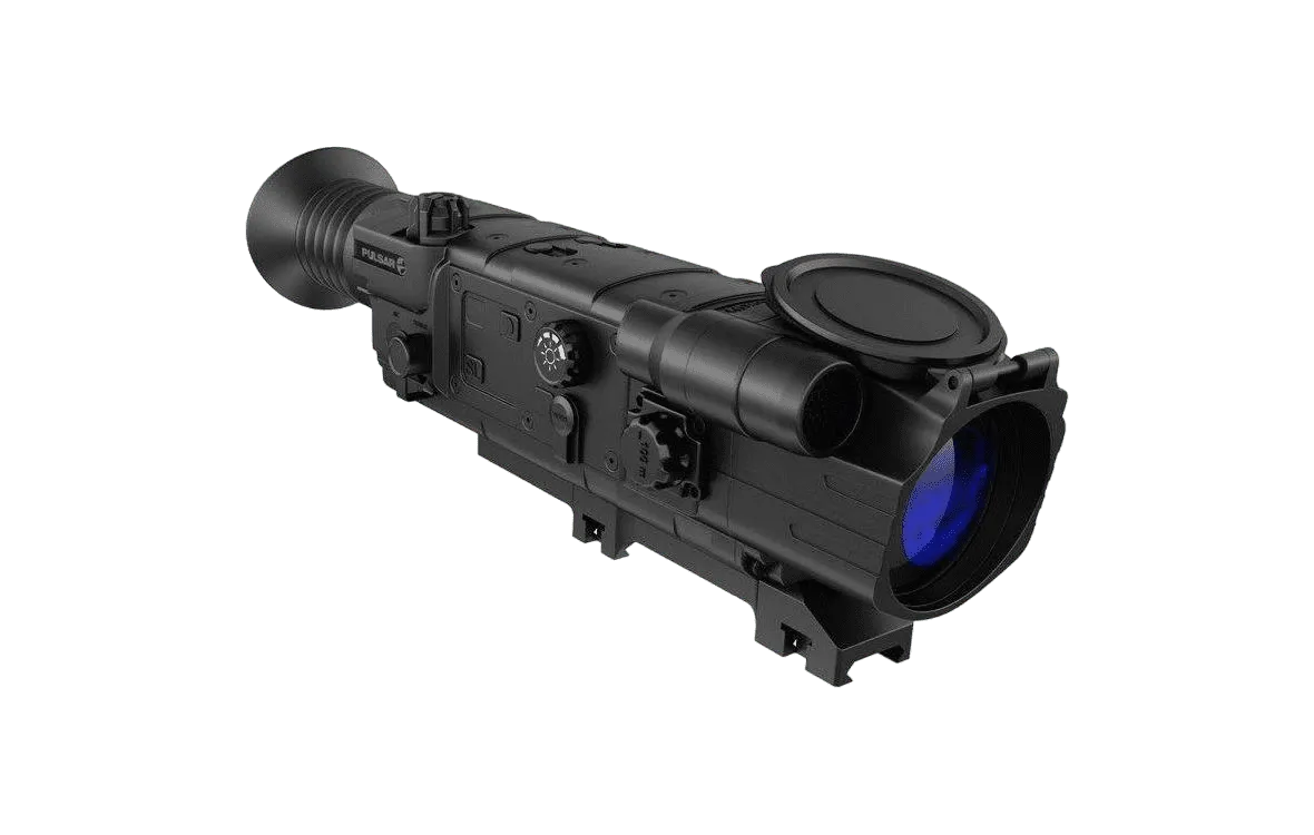 Разбита линза видоискателя (окуляр)  Pulsar XQ 50F LRF