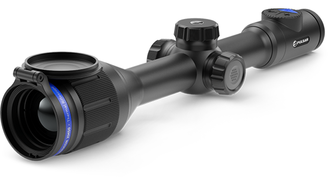 Разбита линза видоискателя (окуляр)  Pulsar Thermion XM50